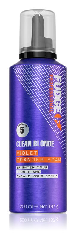 Fudge Clean Blonde Violet Xpander Foam 200 ml