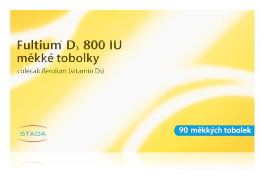 Stada Fultium D3 800 IU vitamins 90 capsules