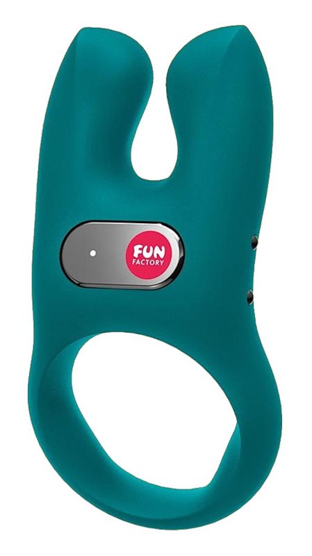 Fun Factory NOS penis ring deep sea blue