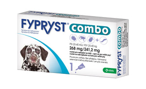 Fypryst Combo spot-on fleas ticks & worms treatment 20-40 kg large dogs 2.68 ml - mydrxm.com