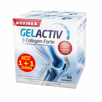 Gelactiv 3-Collagen Forte 60 + 60 capsules - mydrxm.com