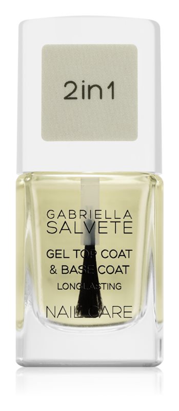 Gabriella Salvete Gel Top Coat & Base Coat nail polish 11 ml