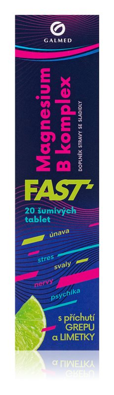 Galmed B complex FAST 20 effervescent tablets