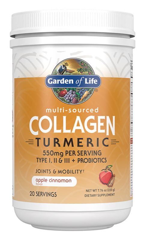 Garden of Life Collagen Turmeric Apple & Cinnamon flavor 220 g