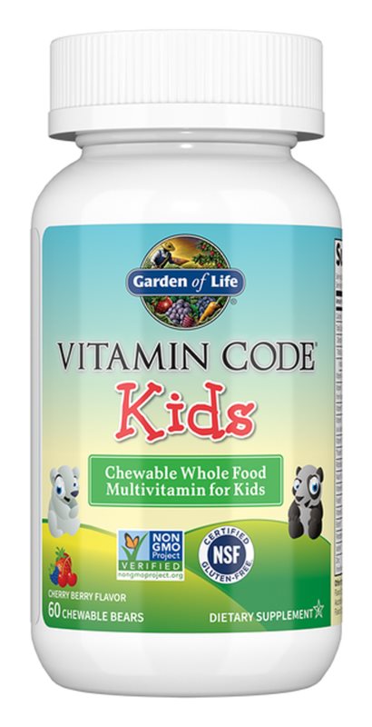 Garden of Life Vitamin Code Kids RAW Multivitamin 60 tablets