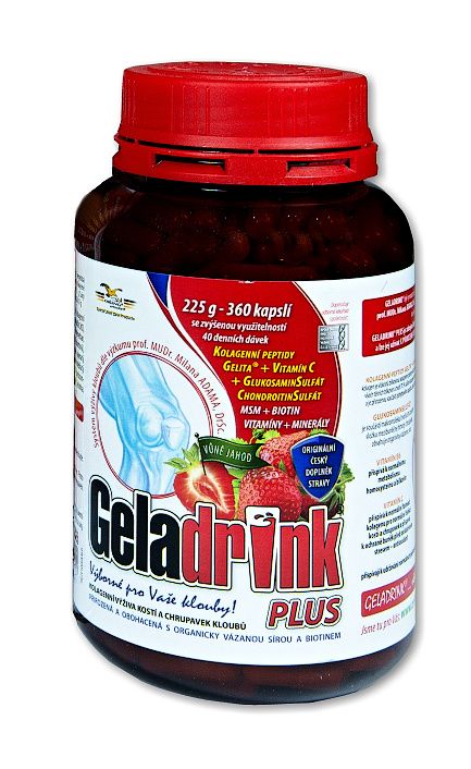 Geladrink Plus Strawberry 360 Capsules - mydrxm.com