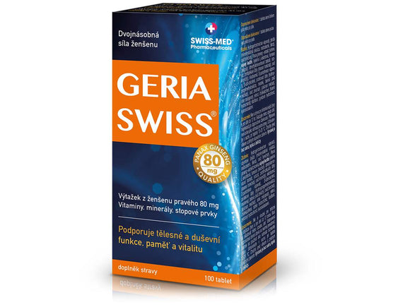 Swiss Med Geriaswiss® 100 tablets