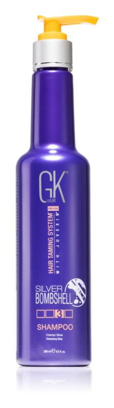 GK Hair Silver Bombshell 3 shampoo for blonde hair