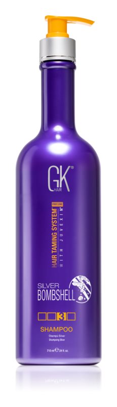 GK Hair Silver Bombshell 3 shampoo for blonde hair