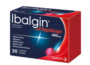 Ibalgin Rapidcaps 400 mg 30 soft capsules - mydrxm.com