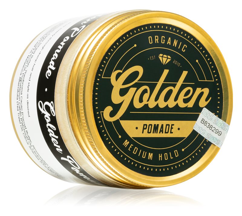 Golden Beards Golden Hair Pomade Medium Hold