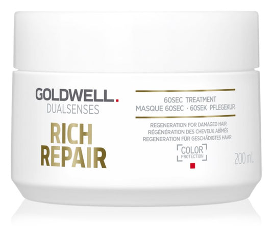 Goldwell Dualsenses Rich Repair 60 sec treatment hair mask  200 ml