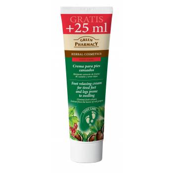 Green Pharmacy Chestnut and leaves of red grapes foot cream 100 ml - mydrxm.com