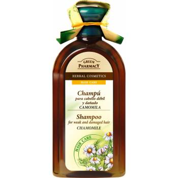 Green Pharmacy Camomile shampoo for weak and damaged hair 350 ml - mydrxm.com