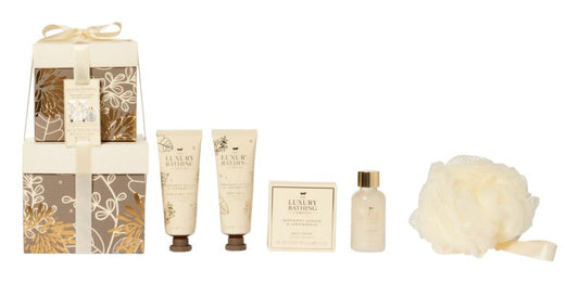 Grace Cole Luxury Bathing Bergamot Ginger & Lemongrass gift set