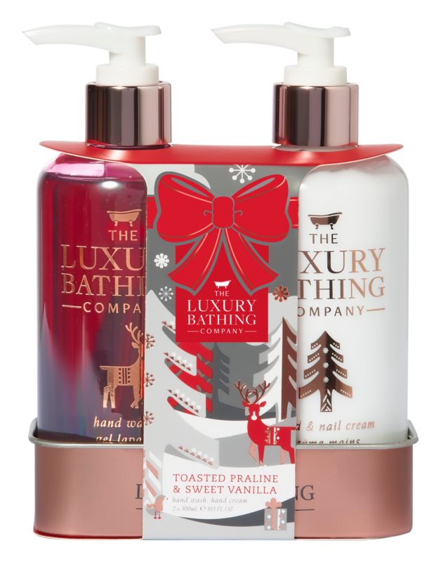 Grace Cole Luxury Bathing Toasted Praline & Sweet Vanilla gift set