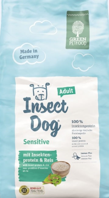 Green Pet food Insect Dog Sensitive 900 g