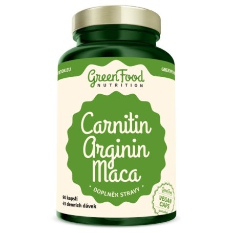 GREENFOOD CARNITINE ARGININE MACA 90 CAPSULES - mydrxm.com