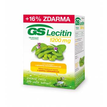 GS Lecithin 1200 mg 120 capsules + 20 capsules FREE - mydrxm.com
