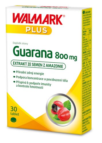 Walmark Guarana 800 mg 30 tablets