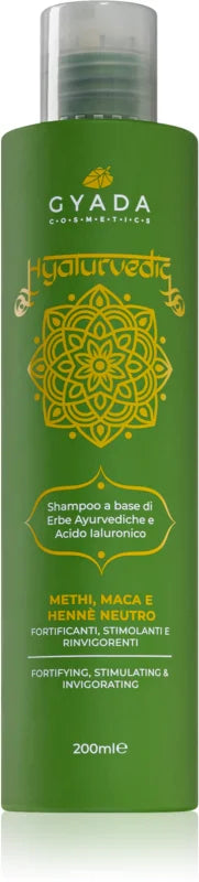 Gyada Cosmetics Hyalurvedic Methi, Maca e Henne Neutro Fortifying shampoo 200 ml