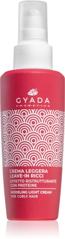 Gyada Cosmetics Crema Leggera Leave-in Ricci Modeling Light Cream for curly hair 125 ml