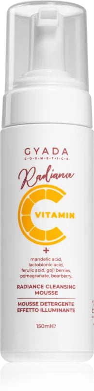 Gyada Cosmetics Radiance Vitamin C Cleansing Mousse 150 ml