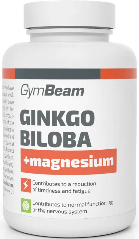 GymBeam Ginkgo Biloba + Magnesium 90 capsules
