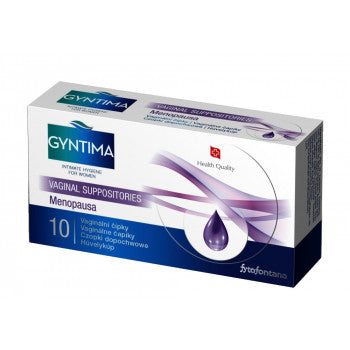 Gyntima Menopausa vaginal suppositories 10 pcs - mydrxm.com