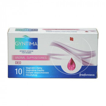 Gyntima DEO vaginal suppositories 10 pcs - mydrxm.com