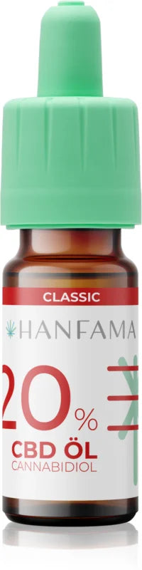 Hanfama CBD 20% drops for regeneration of irritated gums 10 ml