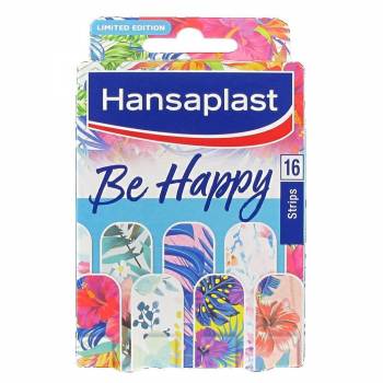 Hansaplast BE HAPPY Band Aid 16 pcs - mydrxm.com