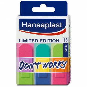 Hansaplast DON'T WORRY Limited Edition Band Aid 16 pcs - mydrxm.com