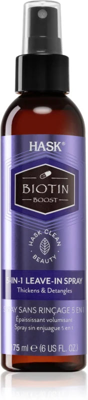 HASK Biotin Boost 5-in-1 leave-in hair spray 175 ml