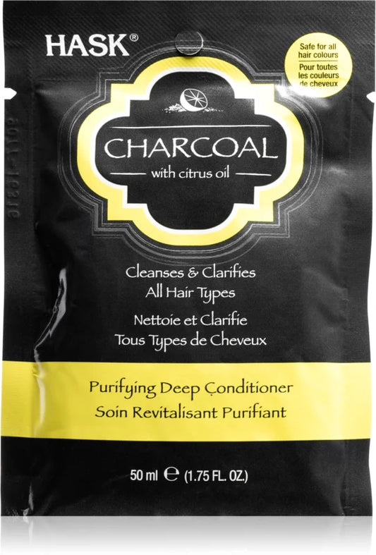 HASK Charcoal with Citrus Oil purifying deep conditioner 50 ml