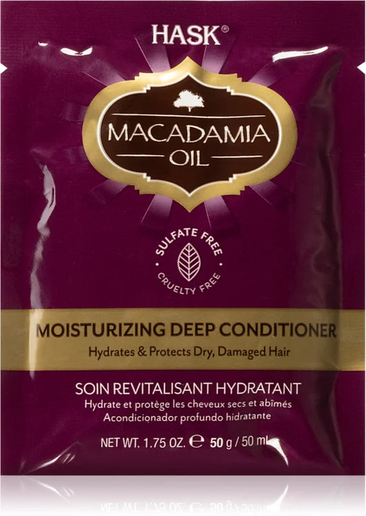 HASK Macadamia Oil moisturizing conditioner 50 ml