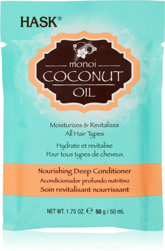 HASK Monoi Coconut Oil nourishing deep conditioner 50 ml