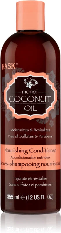 HASK Monoi Coconut Oil nourishing conditioner 355 ml