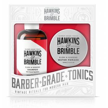 Hawkins & Brimble Men's shampoo set 250 ml + hair oil 100 ml - mydrxm.com