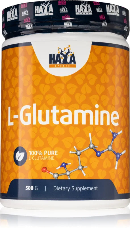 HAYA LABS Sports 100% Pure L-Glutamine 500 g