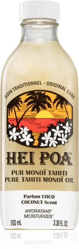 Hei Poa Pure Tahiti Monoï Oil Coconut multifunctional body and hair oil 100 ml