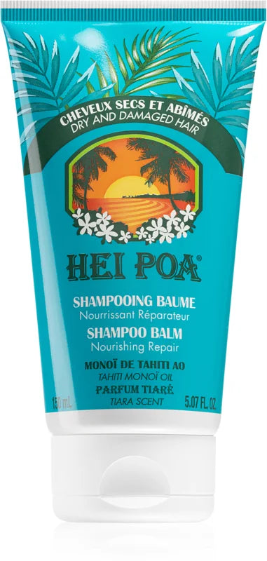 Hei Poa Tahiti Monoi Oil Tiara Shampoo Balm 150 ml