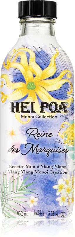 Hei Poa Tahiti Monoi Oil Ylang Ylang Marquesas Queen multifunctional body and hair oil 100 ml