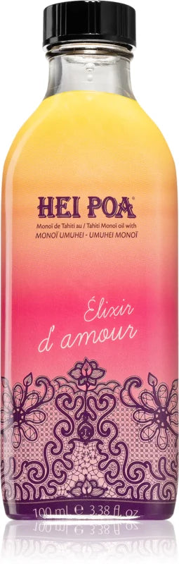 Hei Poa Umuhei Tahiti Monoi Oil Elixir of Love perfumed oil 100 ml