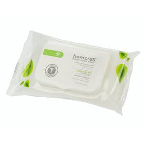 Hemorex Wet Wipes for hemorrhoids treatment 48 pcs - mydrxm.com