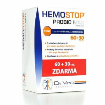 Da Vinci Academia Hemostop Probio MAX 90 capsules - mydrxm.com