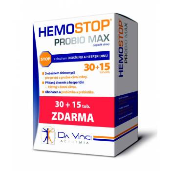 Da Vinci Academia Hemostop Probio MAX 45 capsules - mydrxm.com