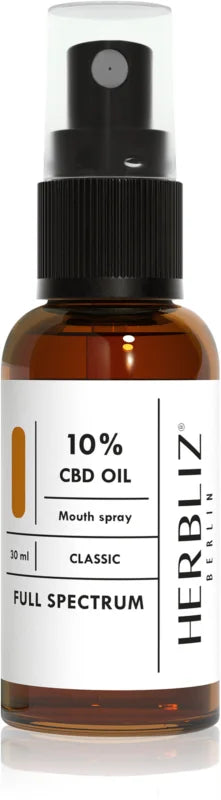 Herbliz Classic CBD Oil 10% Full Spectrum oral spray
