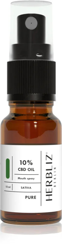 Herbliz Sativa CBD Oil 10% oral spray 10 ml