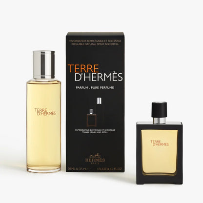 HERMÈS Terre d'Hermès gift set for men + refill